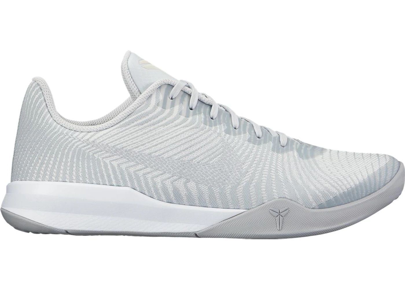 Nike Scarpe da uomo: Nike Kobe Mentality 2 White Grey Gr. 42.5 – Nuovo e nell'imballaggio originale da Winterthur venduto da YEARCO
