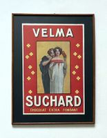Suchard Velma - Gerahmte Werbung / Publicité encadrée 1912