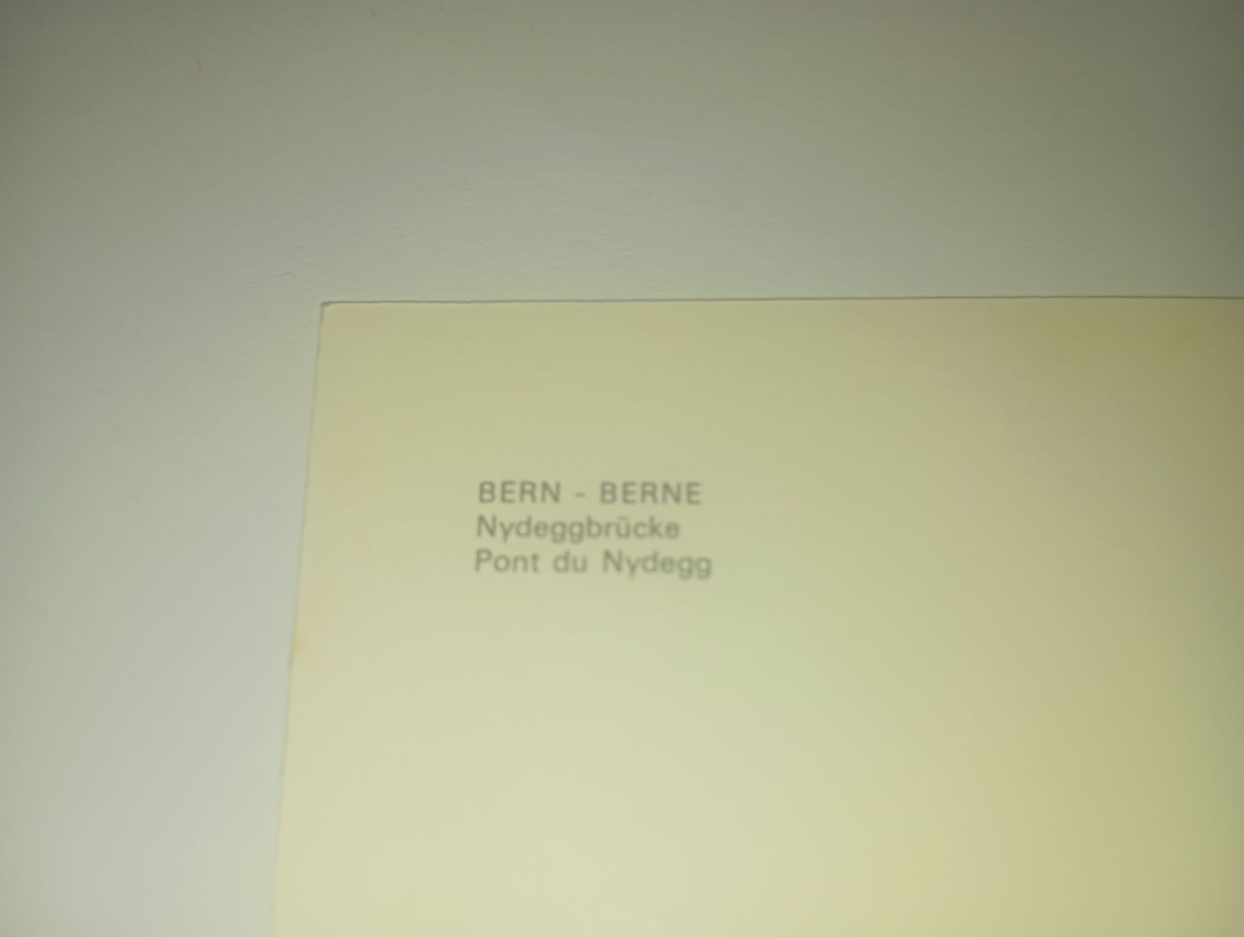 Cartes postales: Ansichtskarte Bern Nydeggbrücke  – D'occasion à Belp par Guadalupe84 2