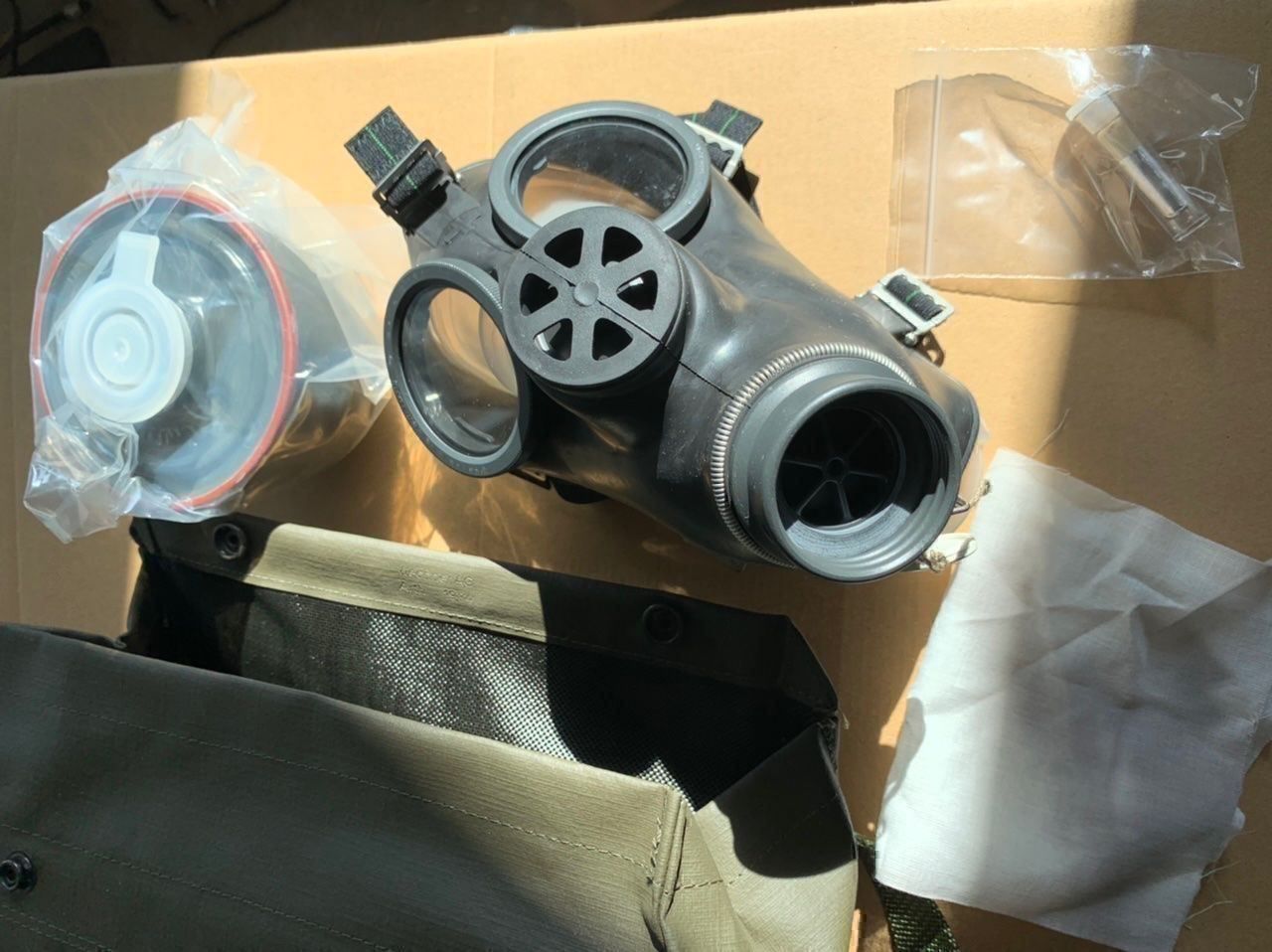 Maschere: Gasmaske ABC Schutzmaske Schweizer Armee – Nuovo (secondo la descrizione) da Brienz BE venduto da Cosworthps