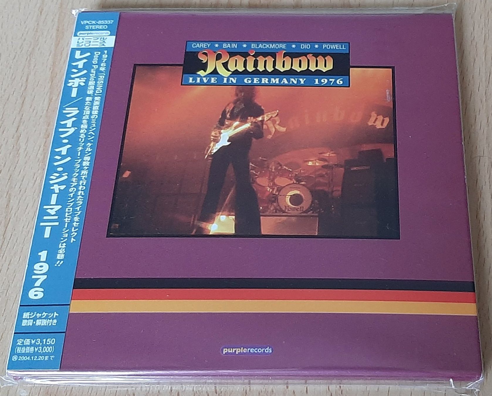 CD: RAINBOW Live in Germany 1976 2CD Blackmore Dio Powell Purple – Usato da Frauenfeld venduto da marckus