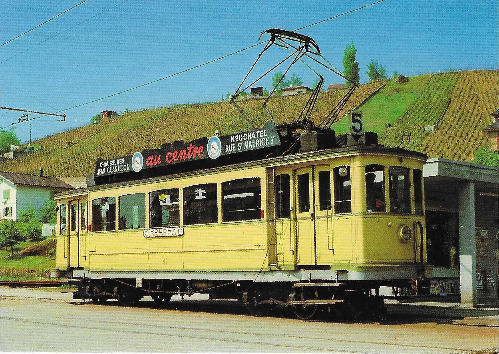 Cartoline postali: Tramways de Neuchâtel – Nuovo (secondo la descrizione) da Rothrist venduto da Stranglehold
