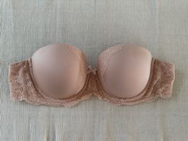 Soutien-gorge beige rosé push-up en dentelle – Victoria’s Se