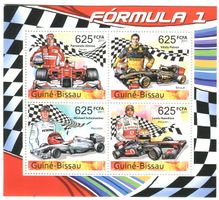Block "Formel 1". Guinea-Bissau