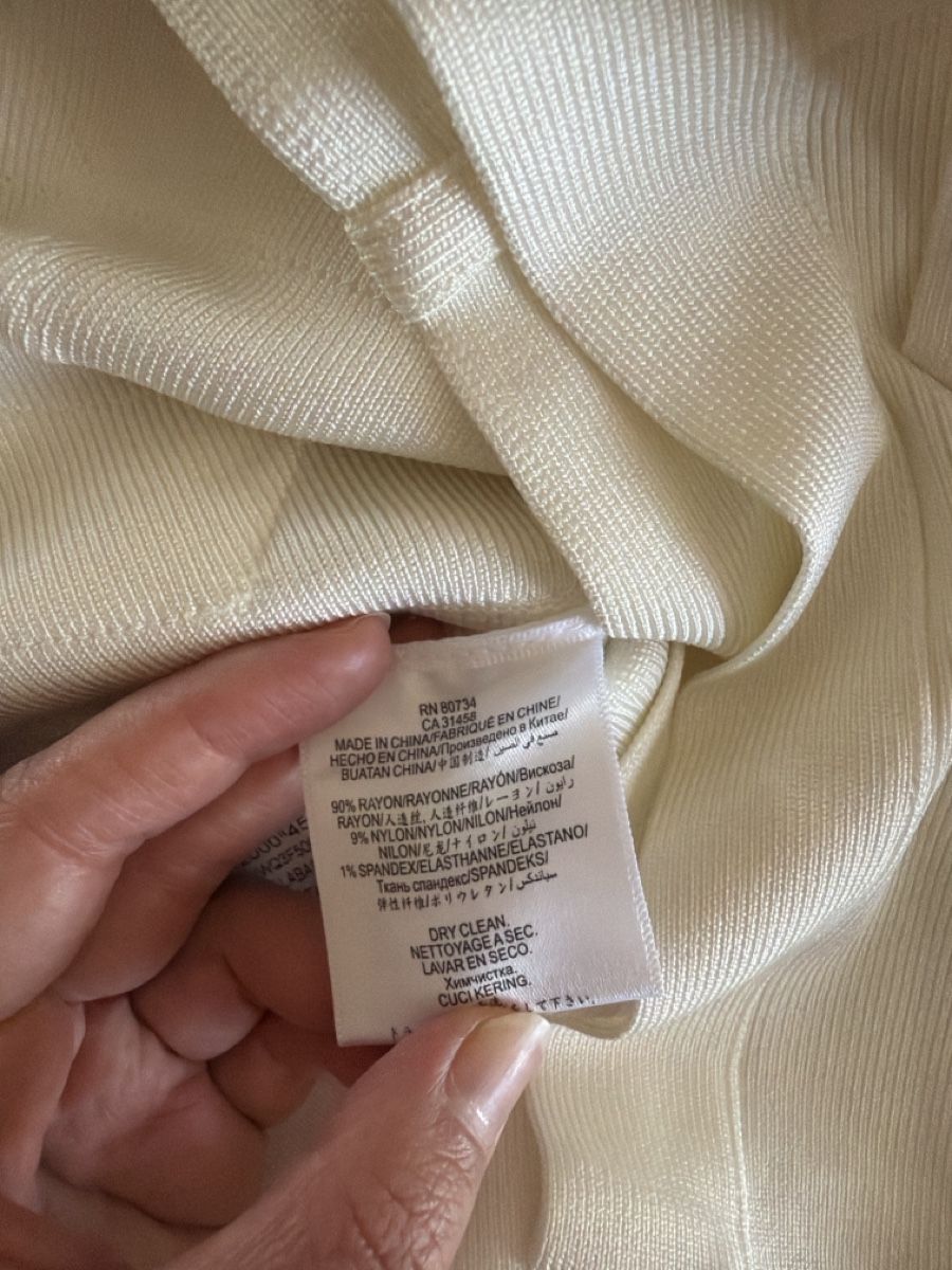 Jupes: Jupe Herve Leger blanche fermeture éclair taille XS – Neuf (Voir description) à Les Acacias par Janar 4