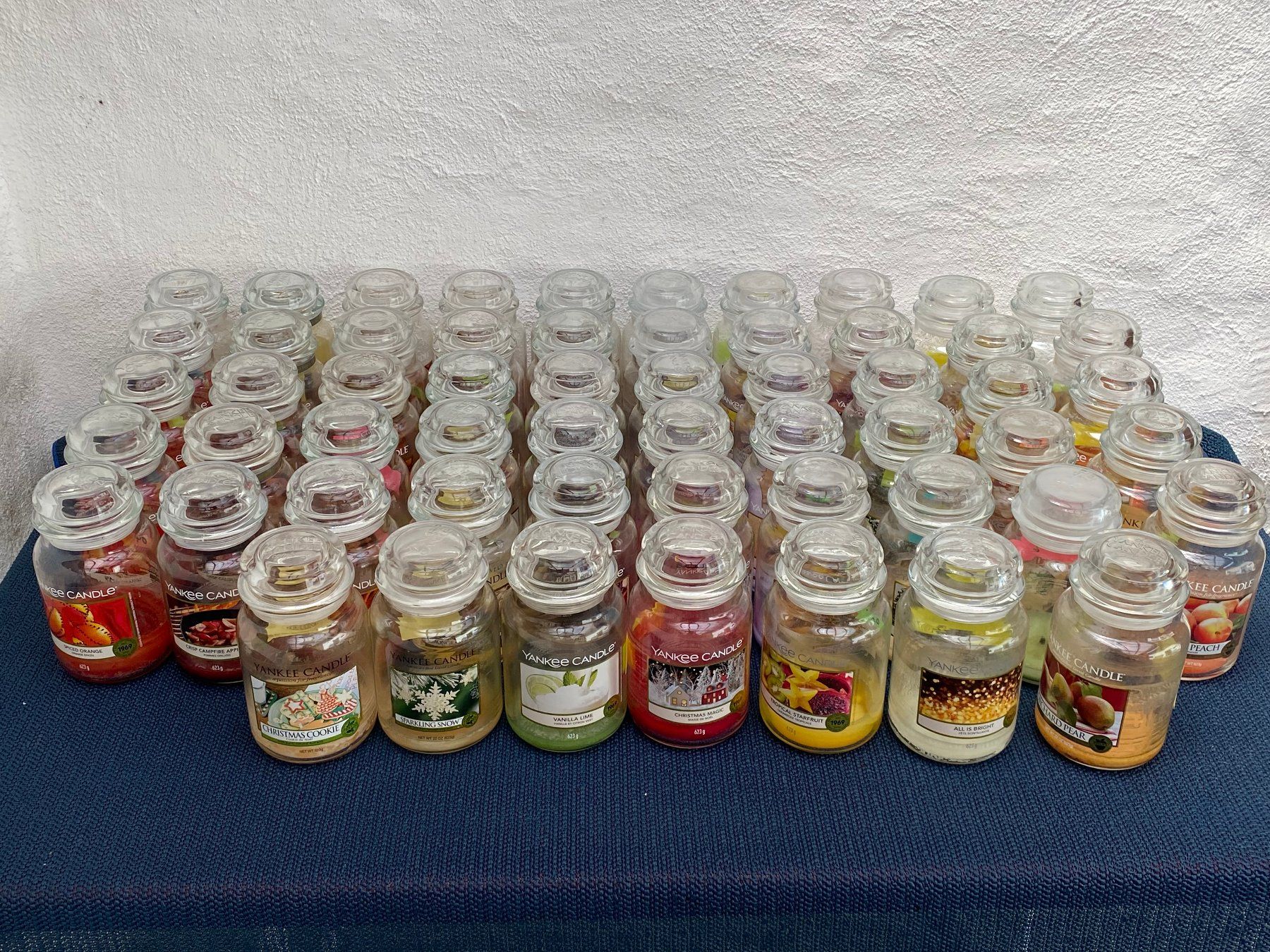 Yankee Candle Candele: Yankee Candle Large Jar Gläser - Duftproben - Diverse Düfte – Usato da Langwiesen venduto da rtWebshop 4