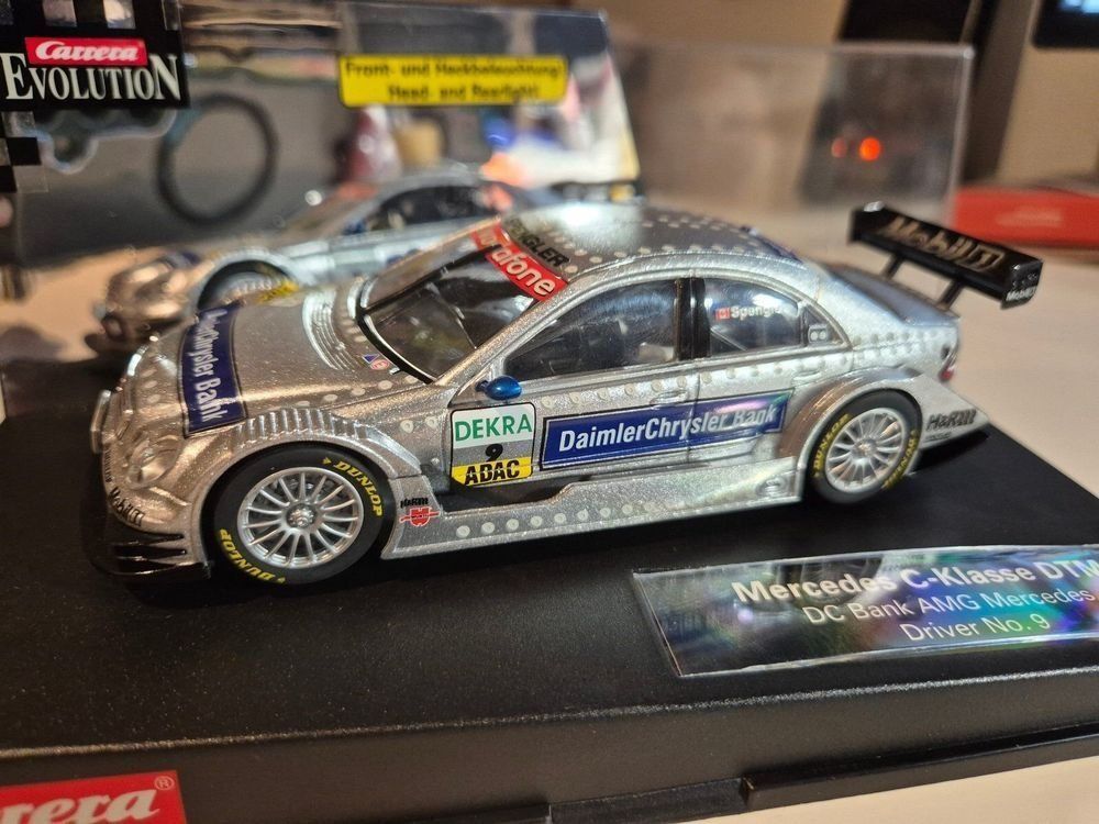 Carrera Piste: Carrera Evolution Mercedes AMG DTM 2006 B. Spengler Nr. 9 – Nuovo e nell'imballaggio originale da Ennetbürgen venduto da Perlen01 1