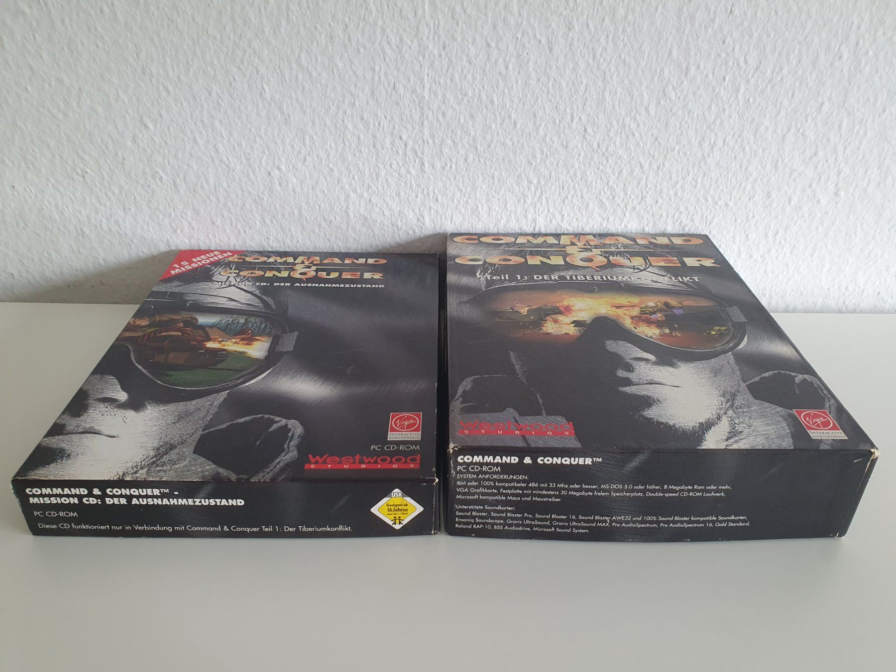 Giochi: PC Game Command & Conquer + Add-On (1995/96) Big Box Bundle – Usato da Greifensee venduto da perfectioN88 2