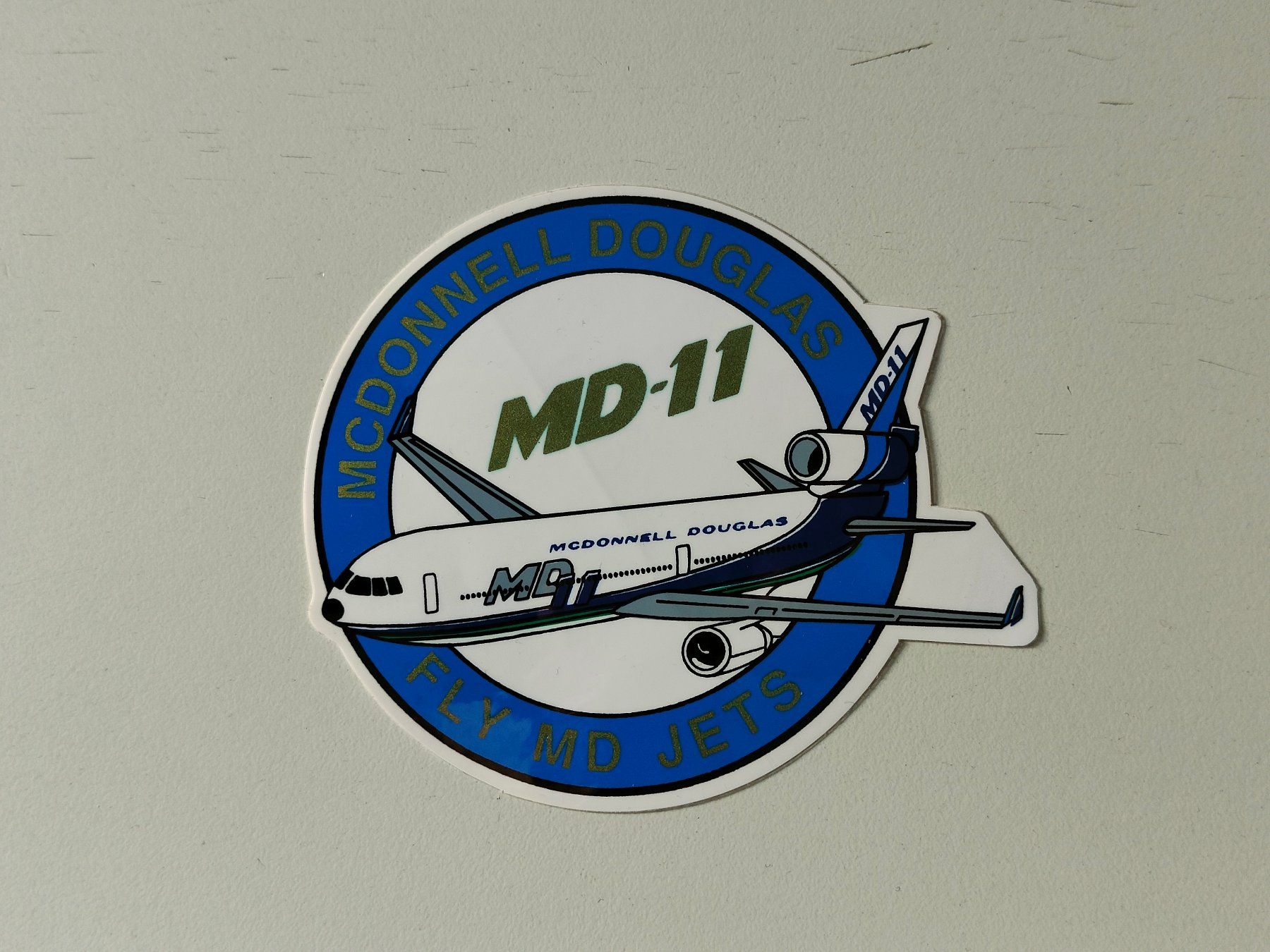 Swissair Aufkleber: MD-11 Sticker – Neu (gemäss Beschreibung) aus Nürensdorf von Wini56