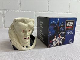 NEU STAR WARS - BIB FORTUNA - Keramik Tasse Vintage 1996