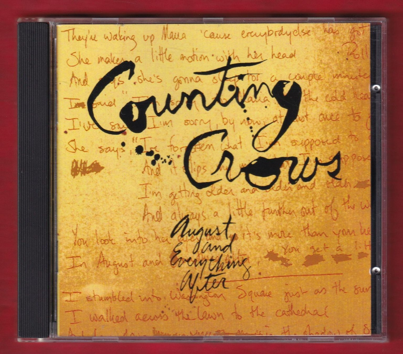 CDs: Counting Crows - August And Everything After (CD) – D'occasion à Zürich par Pfluftl2000