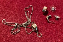 Schmuck-Set /Kette und Ohrringe
