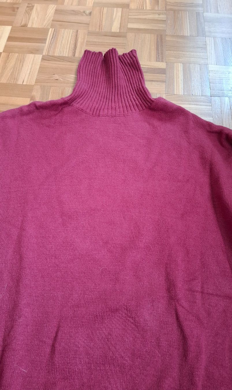 Maglioni & Felpe: Pull col roulé rouge foncé/Rollkragenpullover Dunkelrot – Nuovo (secondo la descrizione) da MOUTIER venduto da Anto21 1