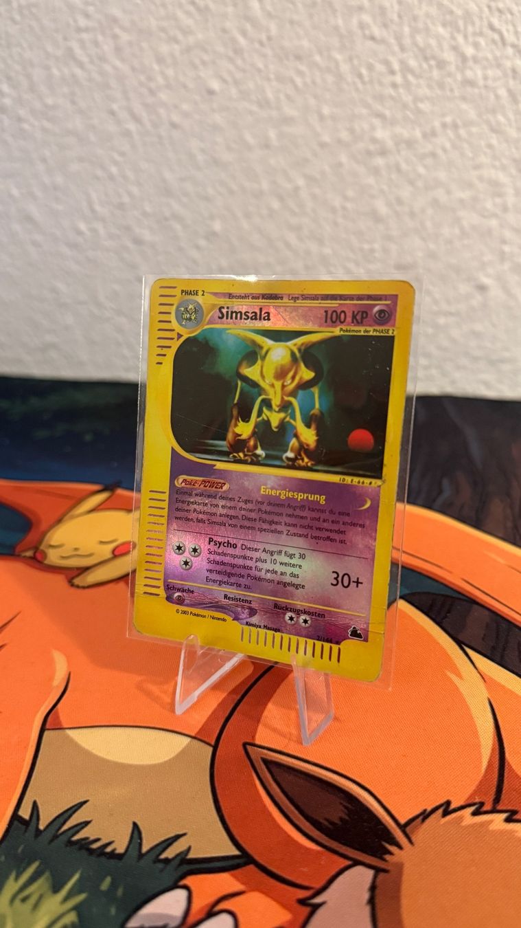Pokémon Sammelbilder & Trading cards: Pokémon Alakazam Reverse Holo 2/144 DE – Gebraucht aus Dübendorf von Simplysimi