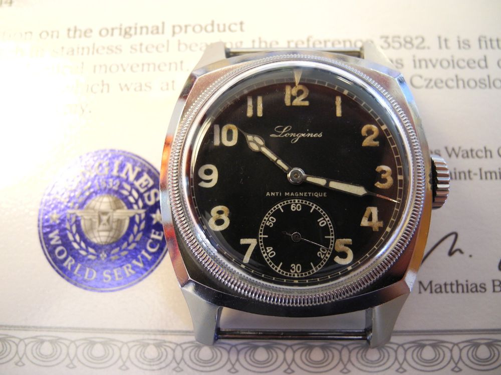 Longines Majetek Vojenske Spravy 12. Nov. 1938 Kaufen auf Ricardo