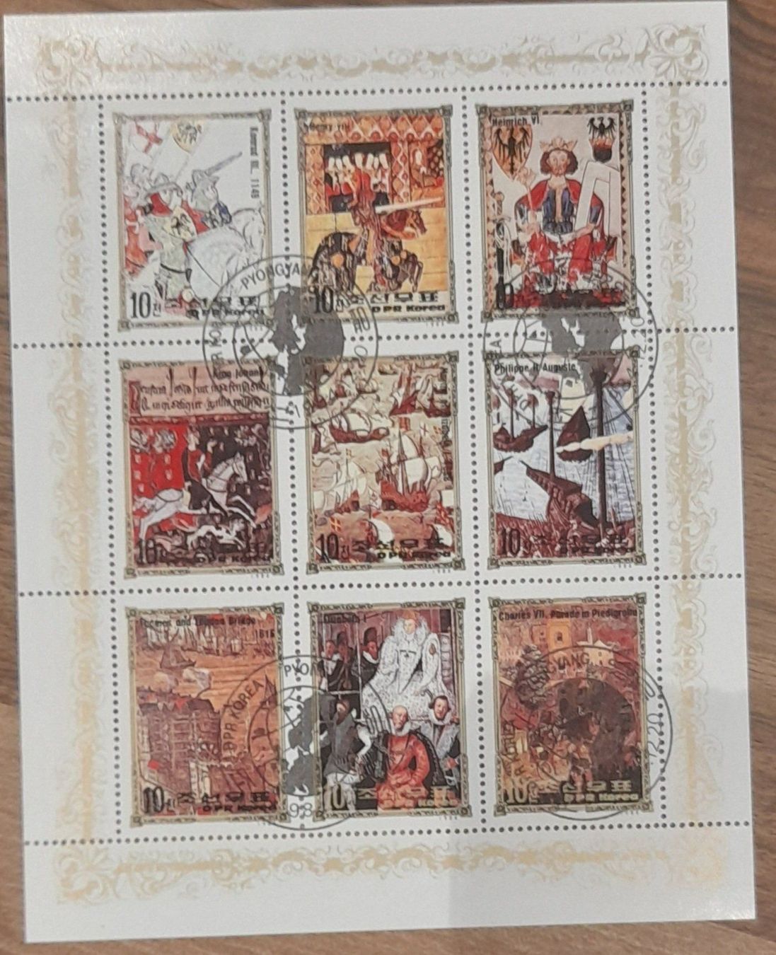 Alle Briefmarken: Sonderblock Korea – Gebraucht aus Balgach von SIMEON27