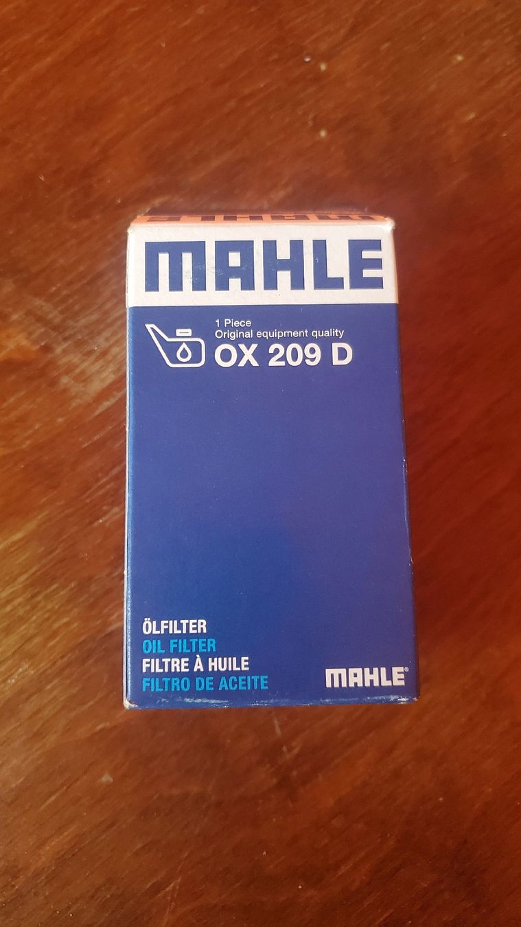 Mercedes-Benz Tutti pezzi di ricambio auto: Mahle Ölfilter OX 209 D – Nuovo (secondo la descrizione) da Oberbalm venduto da Gasumech