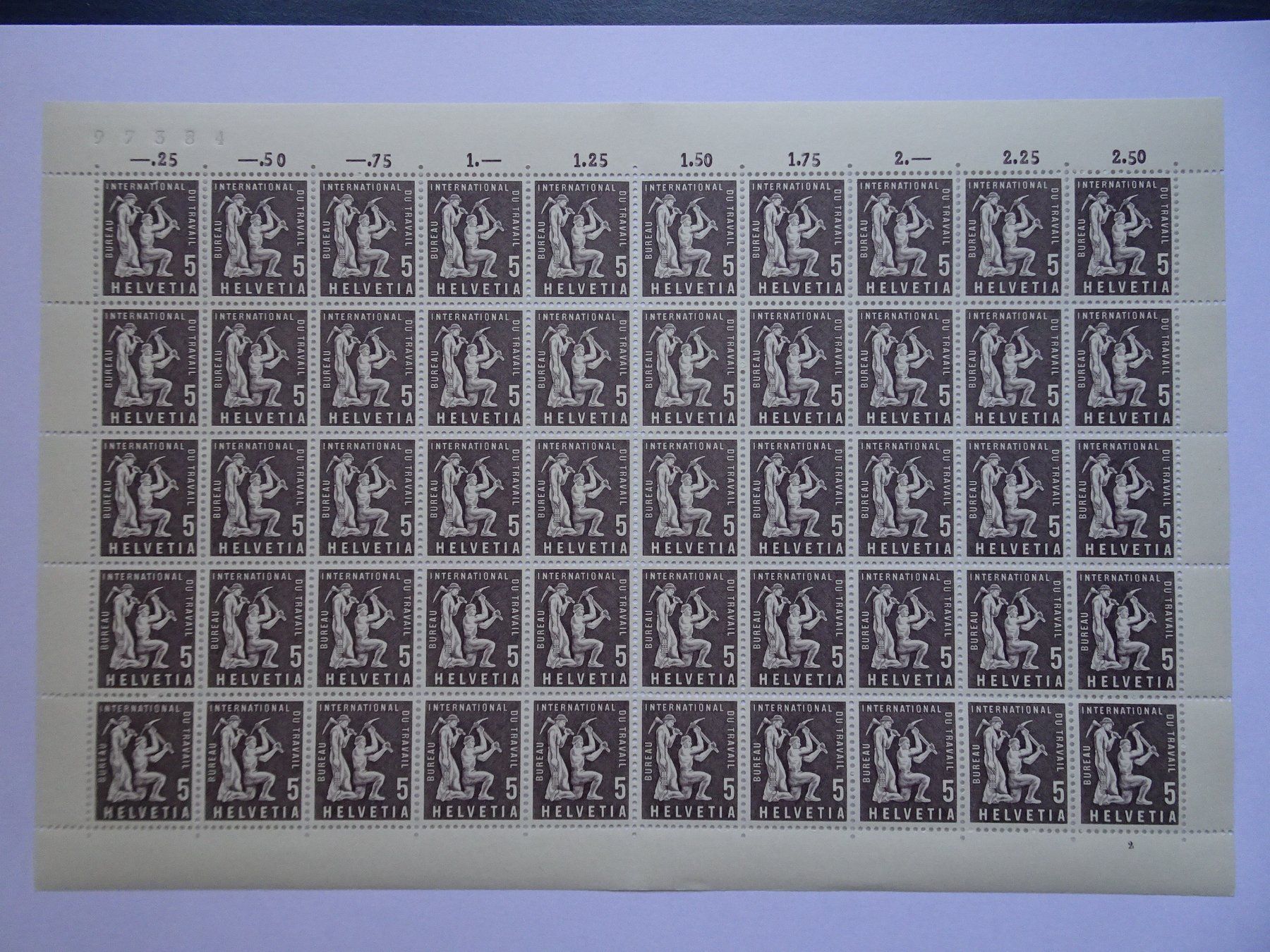 Tous les timbres: BIT  1956** – Neuf (Voir description) à Aadorf par Chnorli-Furz