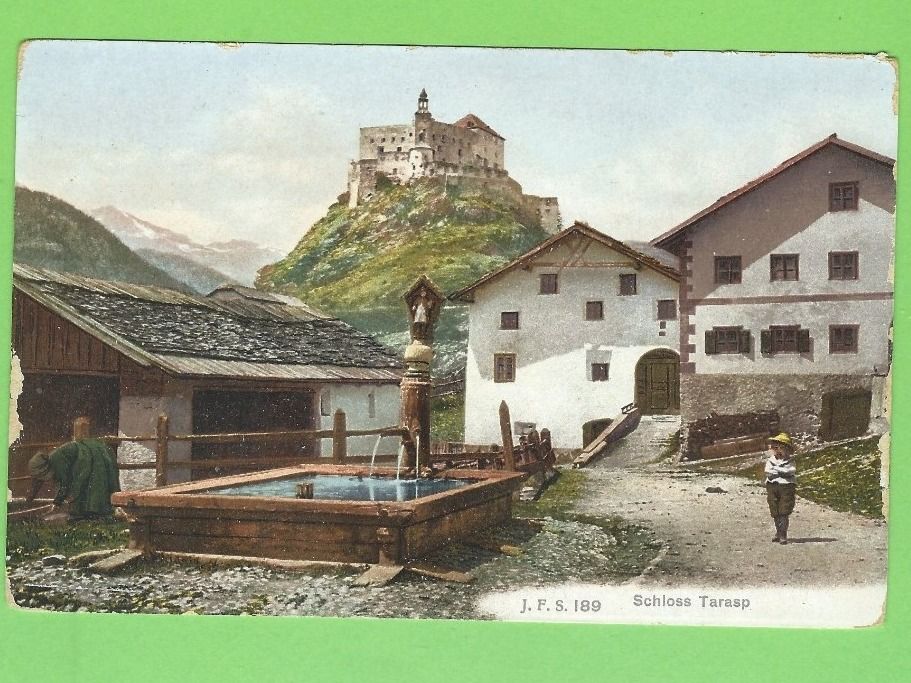 Cartoline postali: Schloss Tarasp – Usato da Zürich venduto da t24_de