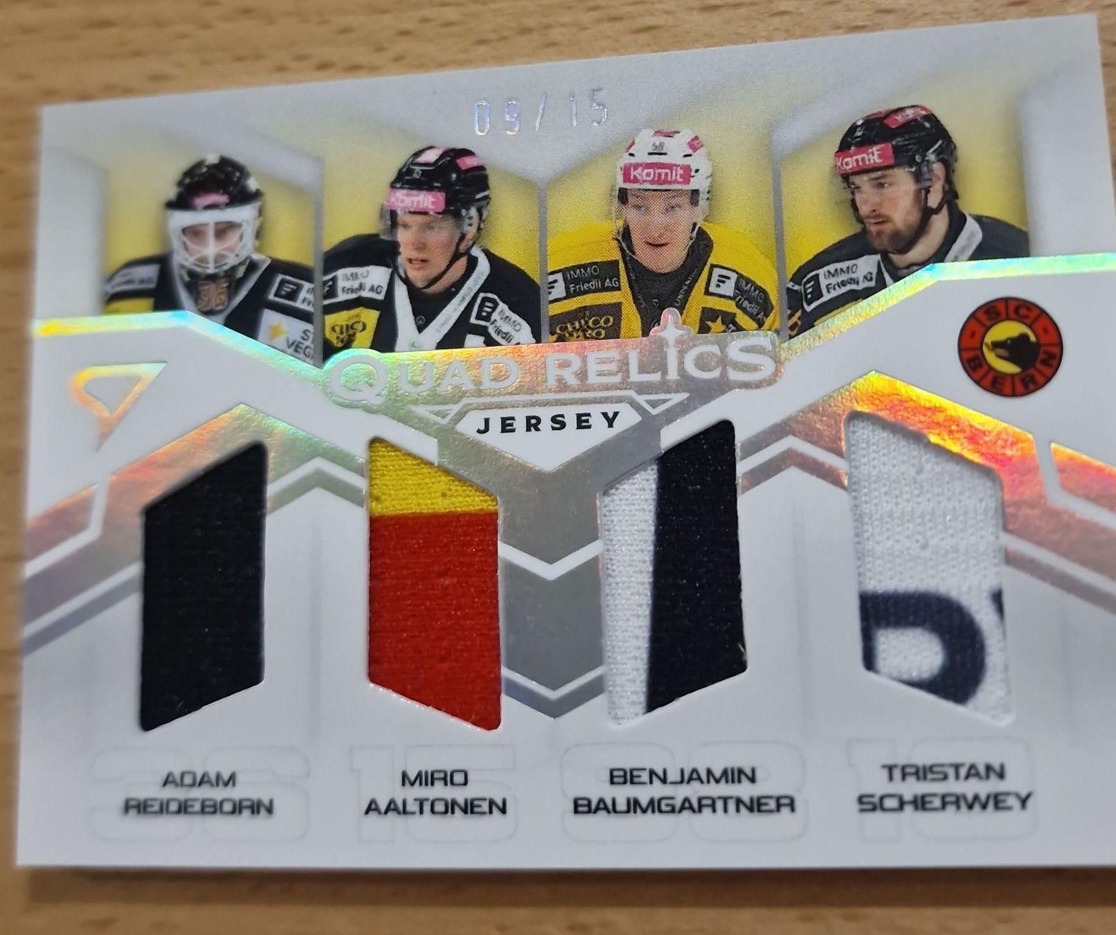 Sportzoo Cartes à collectionner: SCB Quad Relics Jersey 09/15 – Neuf (Voir description) à Bürglen UR par Snuffinski90