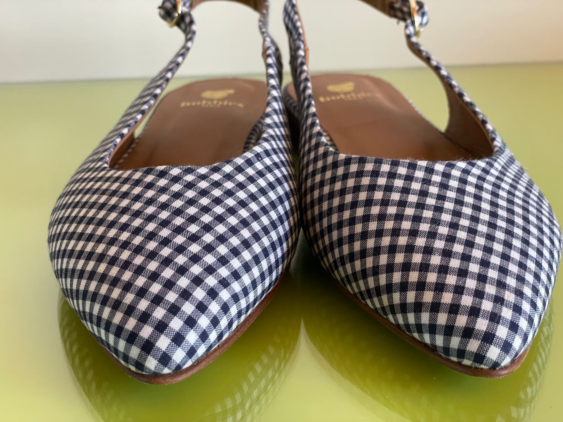 Bobbies Scarpe da donna: Bobbies - Vichy Navy Ballerina – Nuovo (secondo la descrizione) da Rosshäusern venduto da Ambito2 1