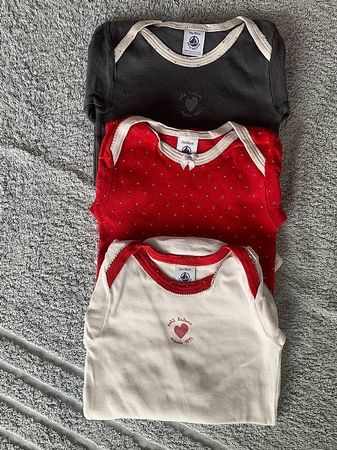 Petit bateau langarmbodies gr 74 und 86 sehr guter Zustand