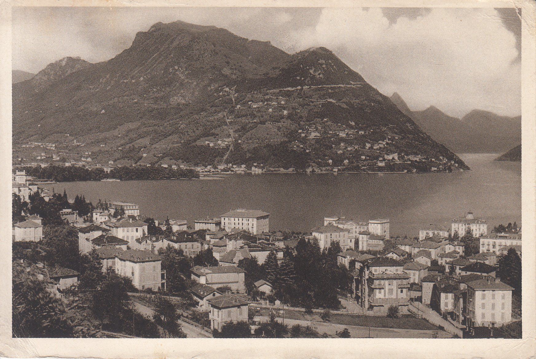 Cartoline postali: Lugano Paradiso, ca. 1930 – Usato da Bürglen TG venduto da StampGraf