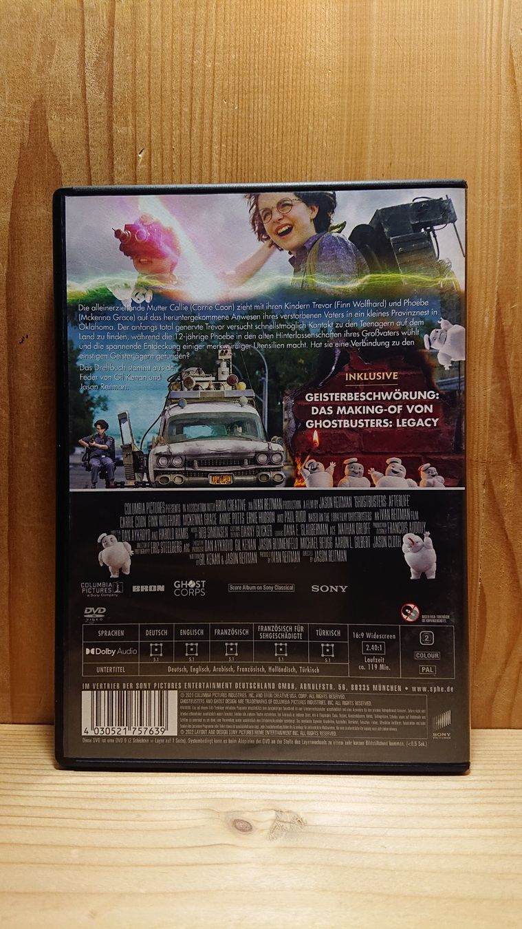 Tutti i DVDs: GHOSTBUSTERS LEGACY DVD 2021 – Usato da Wilderswil venduto da Exebub 1