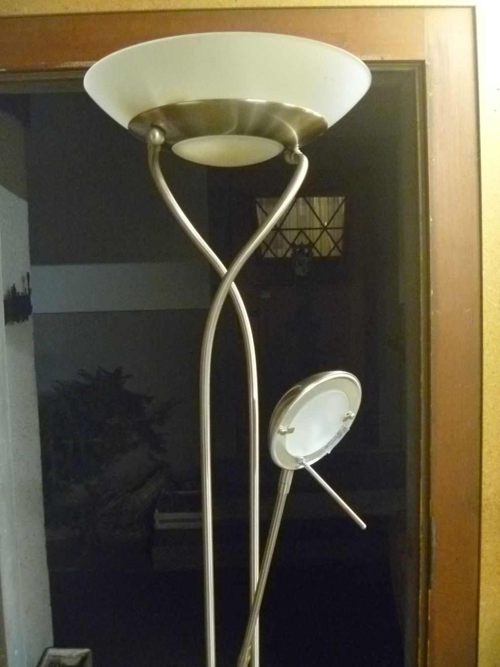 Lampade: Ständerlampe Stehlampe chrom – Usato da Rüti ZH venduto da baumchen 2