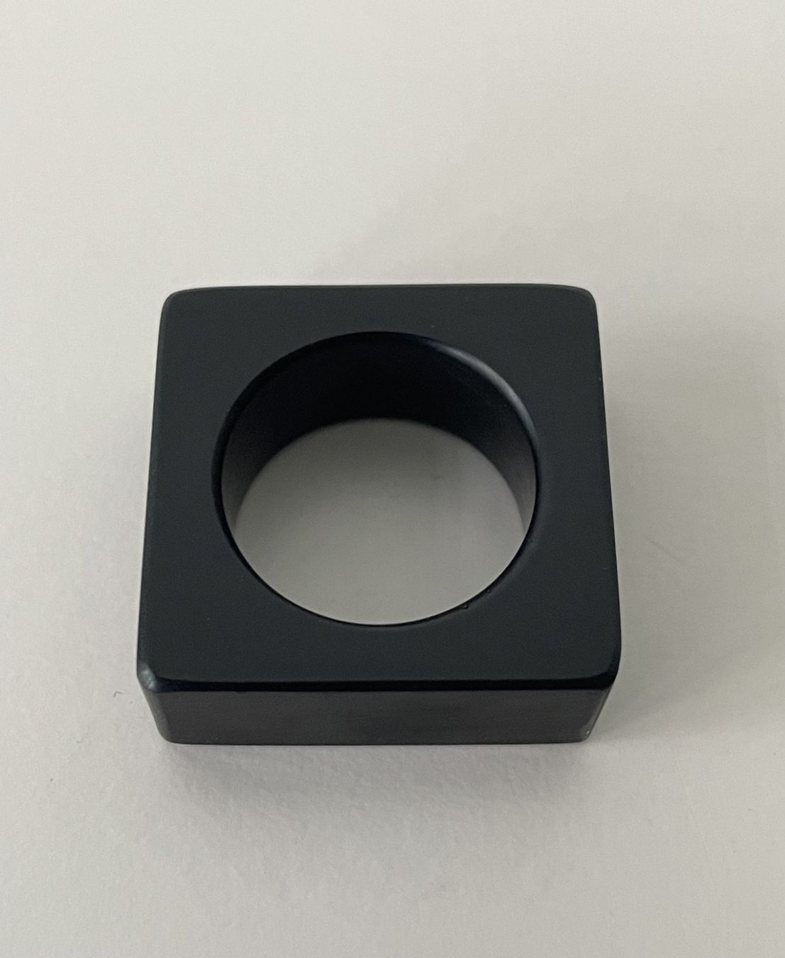 Ringe: Ring Plexiglas breit schwarz - 3 Grössen wählbar – Neu und originalverpackt aus Turgi von bar_8pdm 4