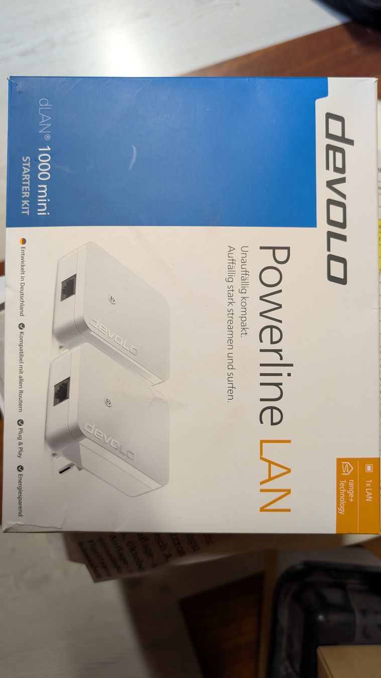 Devolo Laufwerke & Adapter: Devolo Powerline Lan – Gebraucht aus Rumisberg von RuediA01