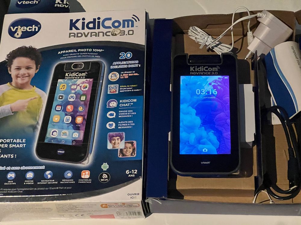 Portable KidiCom Advance 3.0 Vtech (Gebraucht) in Genthod für CHF 30