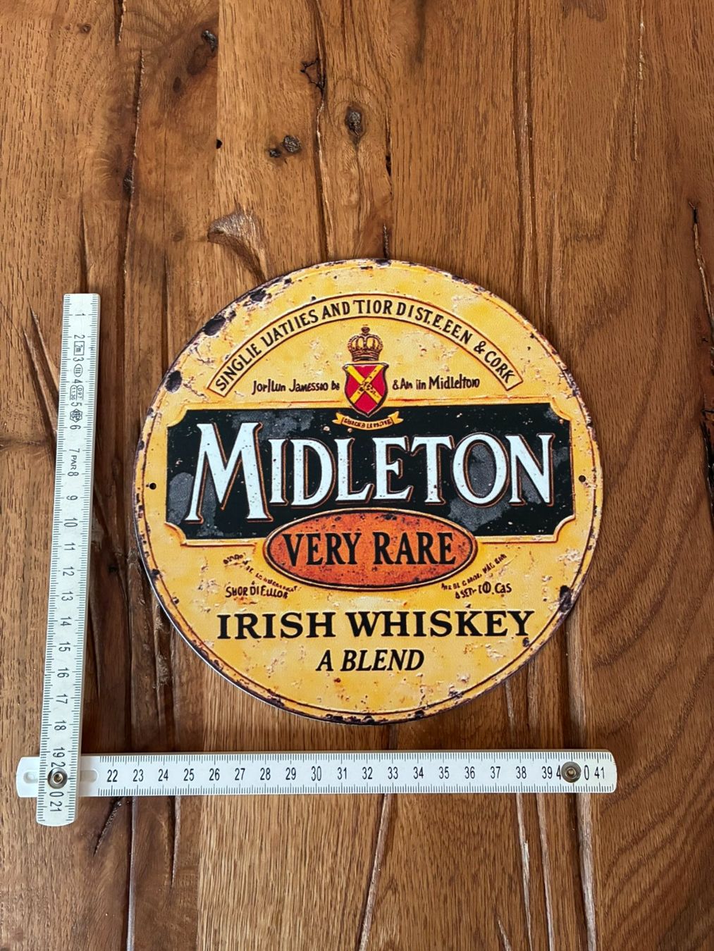 Insegne: Midleton Irish Whisky -  Schönes Blechschild -20CM - neu!!! – Nuovo e nell'imballaggio originale da Bremgarten AG venduto da Eurotiz 1