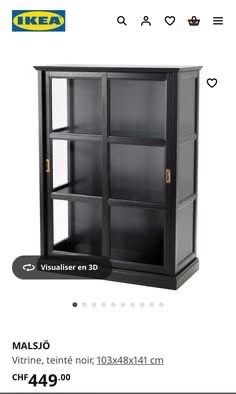 Ikea Vitrines: Vitrine – Neuf (Voir description) à Courroux par dyl_fg97 1