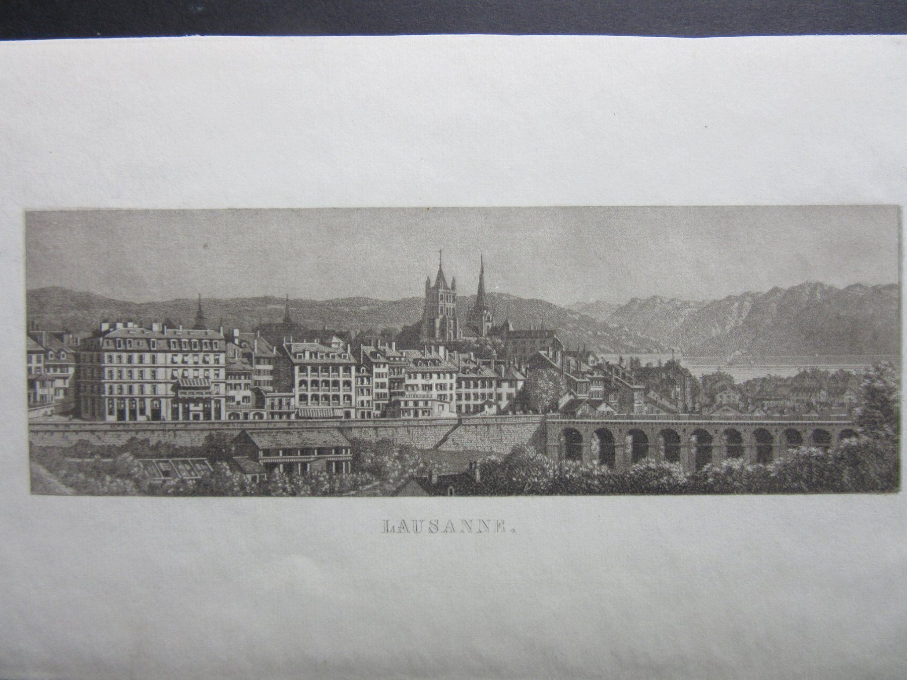 Incisioni: LAUSANNE AQUATINTA – Usato da Gersau venduto da grafik-kunst