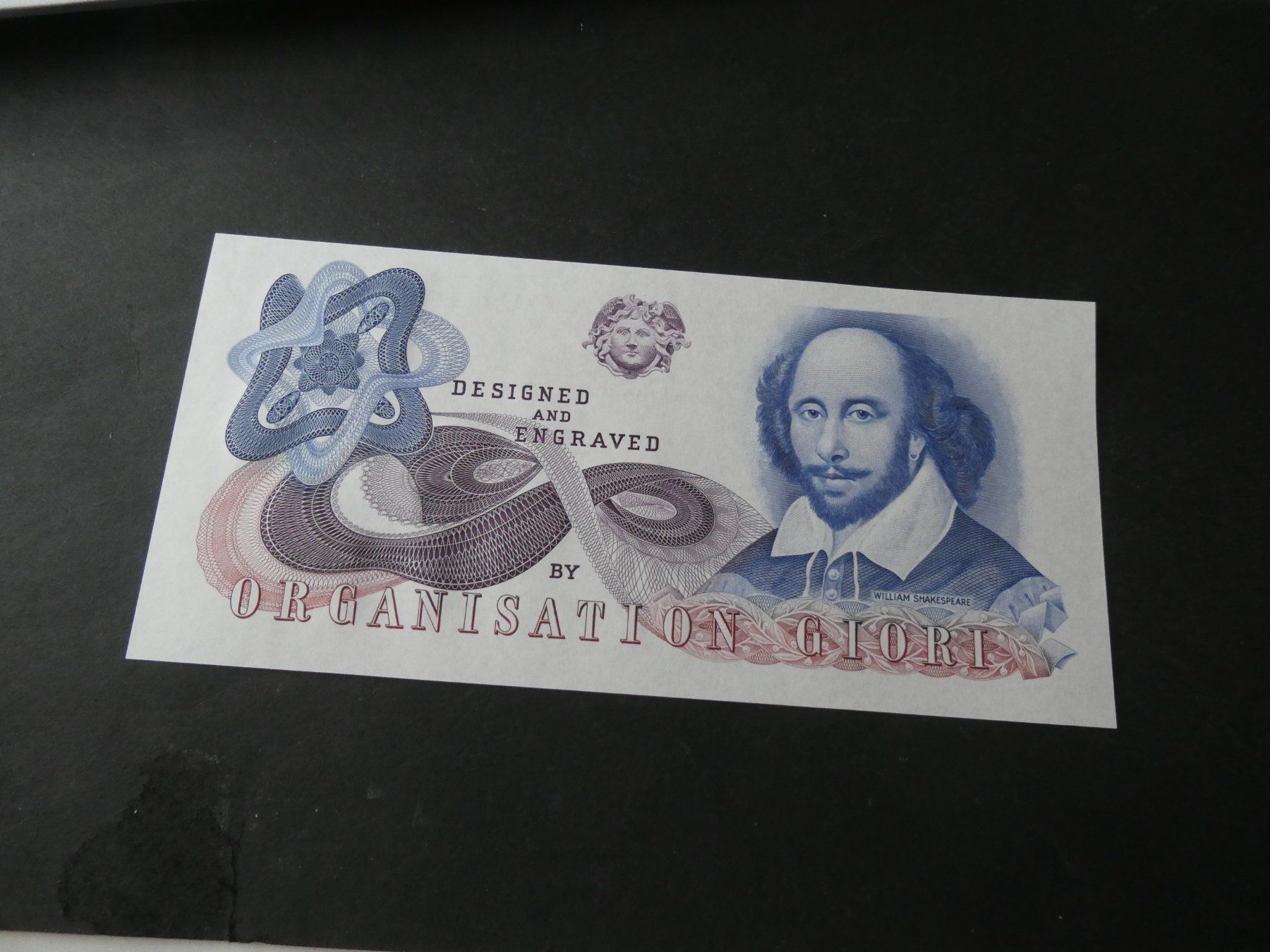Banknoten: Chile, Musternote   ungefaltet – Gebraucht aus Hinterforst von Rohusri