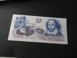 Chile, Musternote   ungefaltet