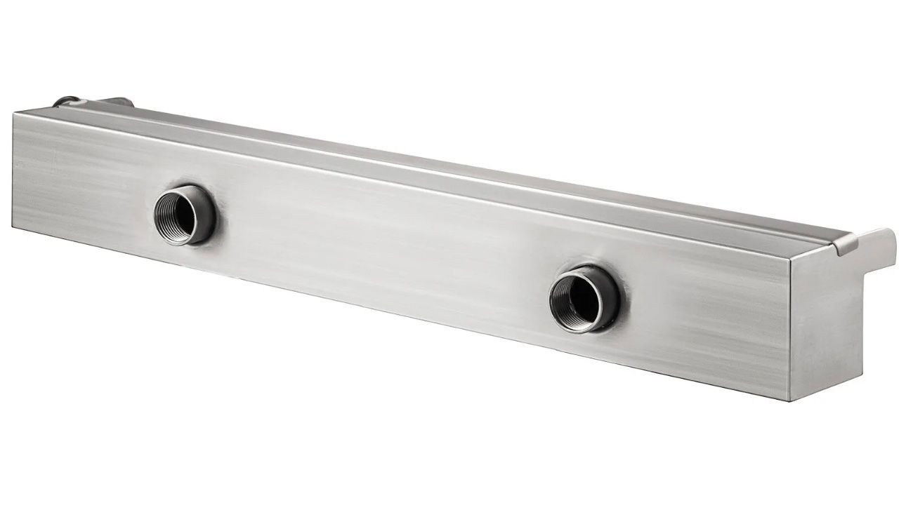Stagni & Fontane ornamentali: + VEVOR 60cm Schwalldusche mit LED Wasserfall Edelstahl Pool – Nuovo e nell'imballaggio originale da Amriswil venduto da JaJa-Express 8