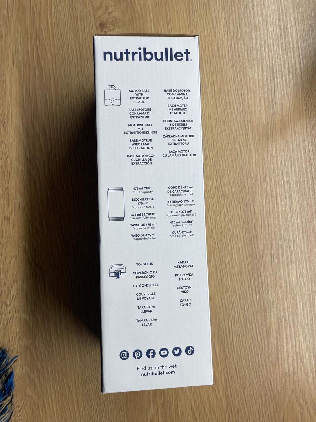 Nutribullet Elettrodomestici da cucina: Portable Blender nutribullet – Nuovo e nell'imballaggio originale da Zürich venduto da valevare 5