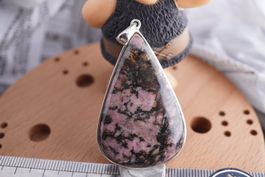 Rhodonite   Silber 925     Anhänger   – Räumung ab 10.-rar