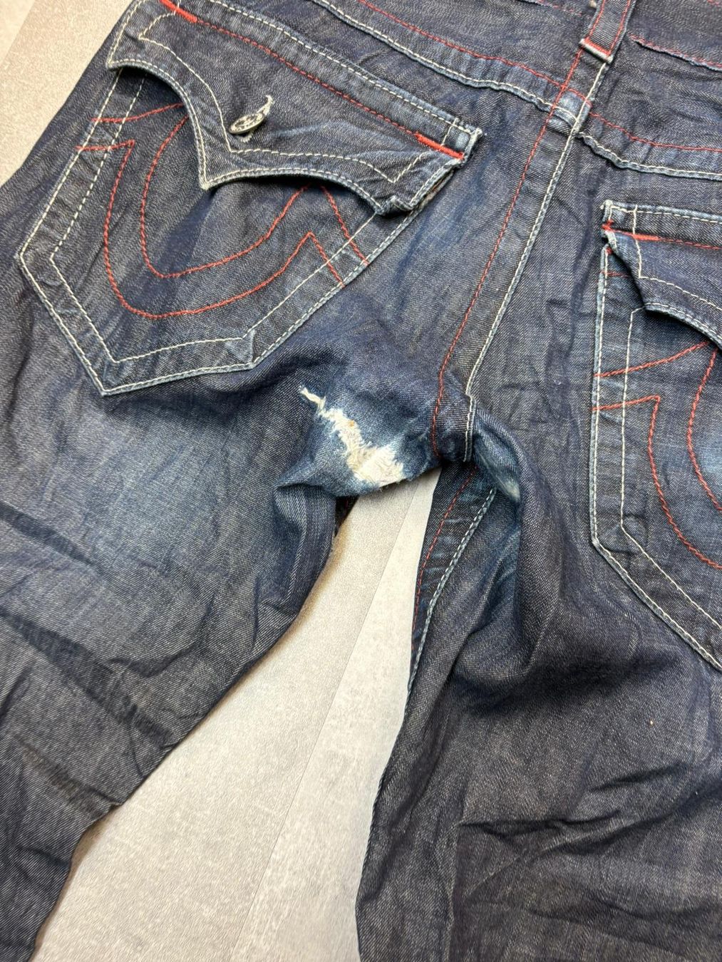 True Religion Jeans: True Religion Straight Jeans - Grösse M/30 – Usato da Werdenberg venduto da hase.vintage 5
