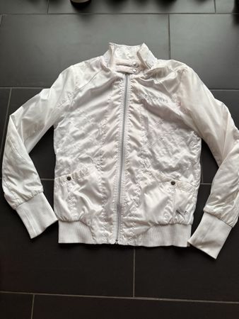 Puma Ferrari Jacke, Weiss, Top Zustand, Grösse M