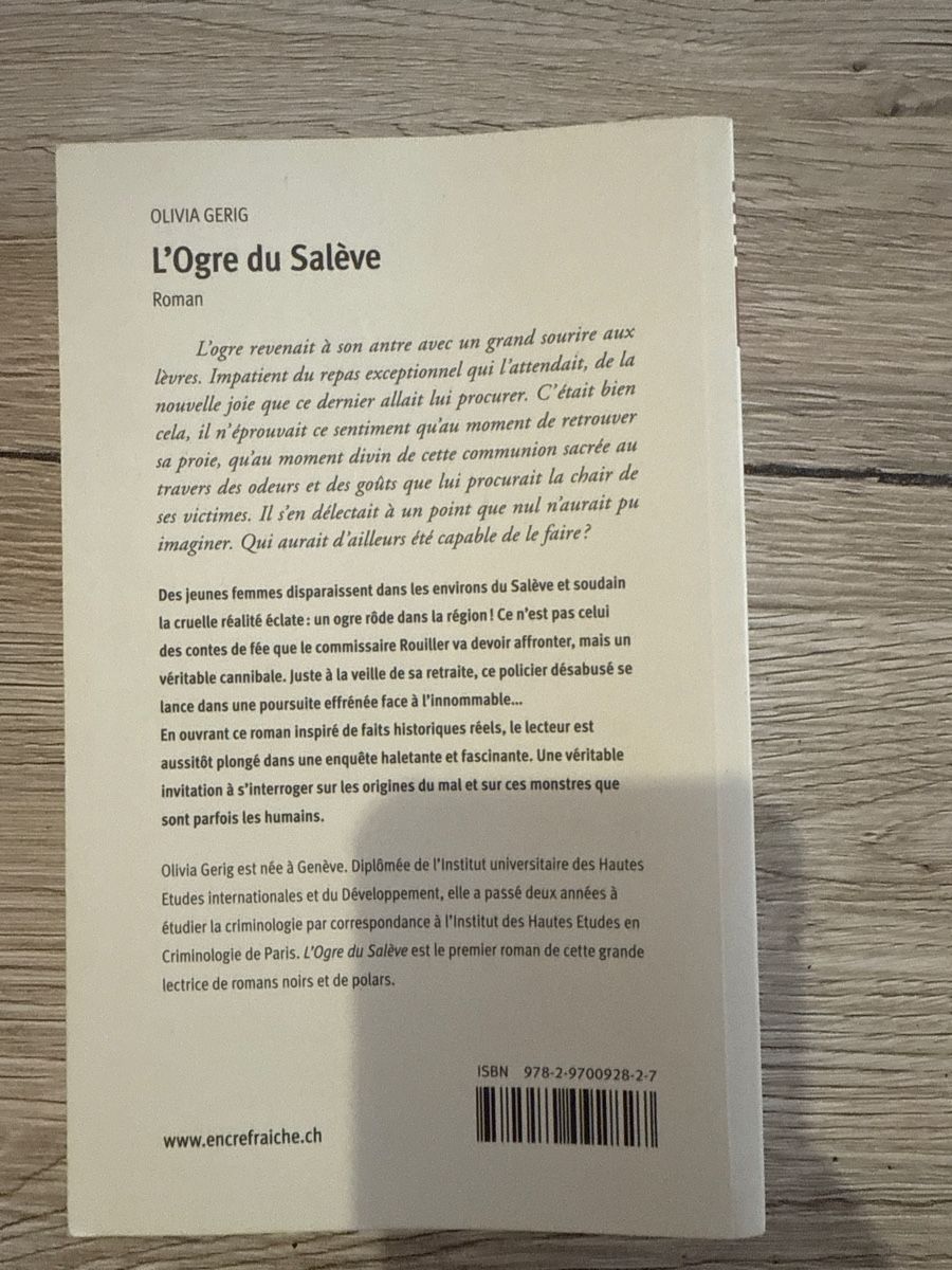 Bücher: L’ogre du Salève – Neu (gemäss Beschreibung) aus Genève von DoualS 1