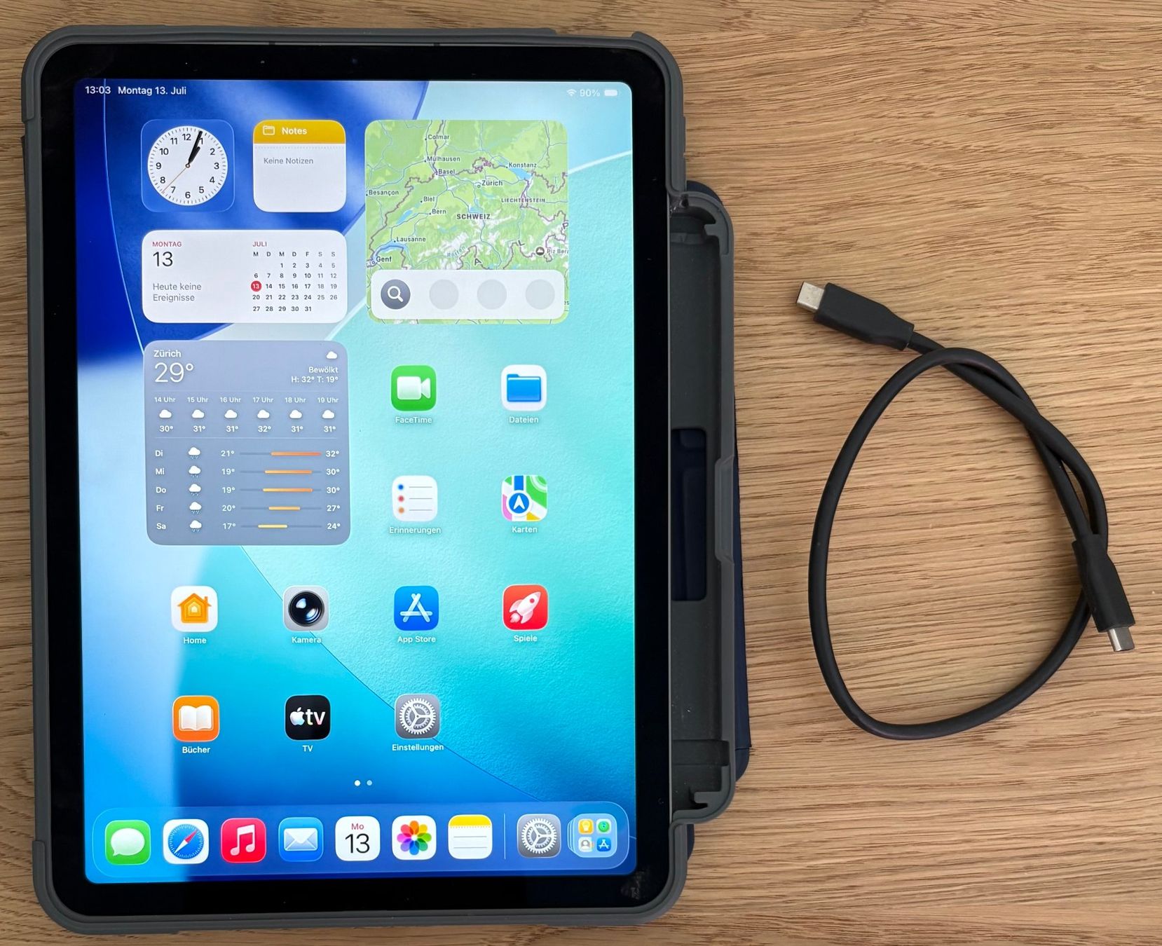 Apple Tablet PC: iPad Air (4. Generation)|Space Grau|64 GB|Celular|Hülle – Gebraucht aus Zürich von Gaikokujin 8