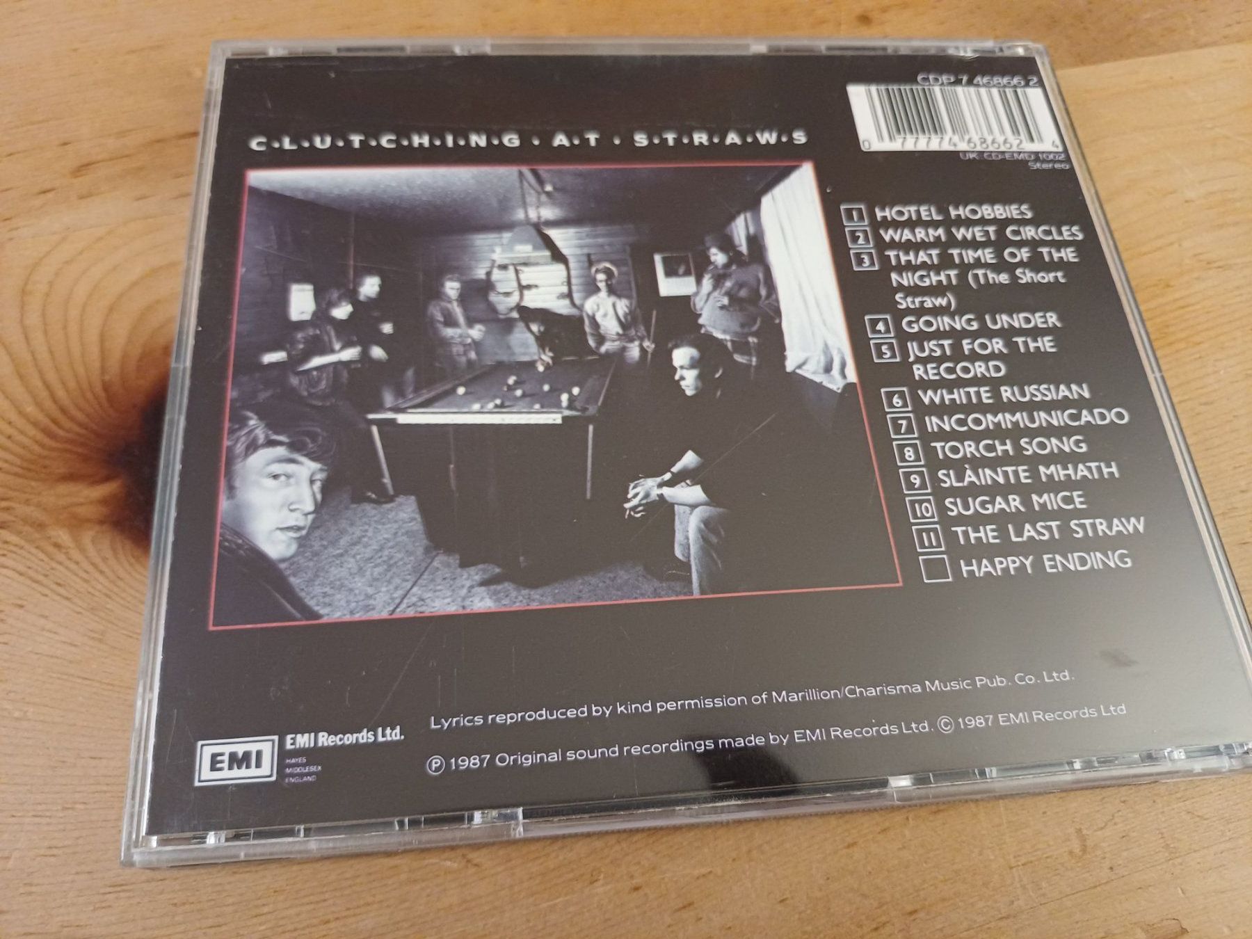 CD: Marillion - Clutching At Straws – Usato da Jona venduto da Rreto71 1