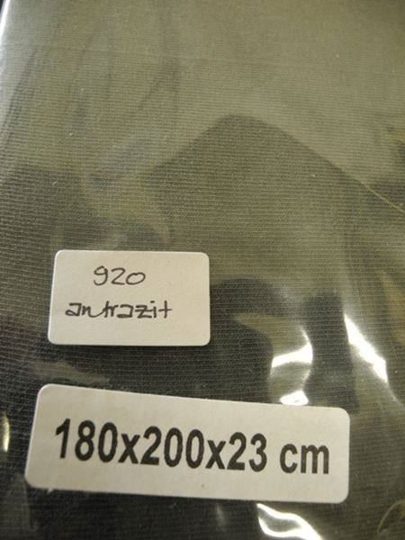Bettwäsche: Jersey Fixleintuch Antrazit,180x200x23cm – Neu und originalverpackt aus Kottwil von Crazyrolf 1