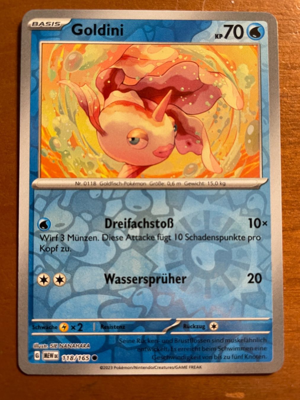 Pokémon Sammelbilder & Trading cards: Pokemon Goldini Reverse (Versand gratis) – Neu (gemäss Beschreibung) aus Chur von Angerson