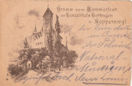 Rapperswil Sommerfest Lesezirkel Hottingen