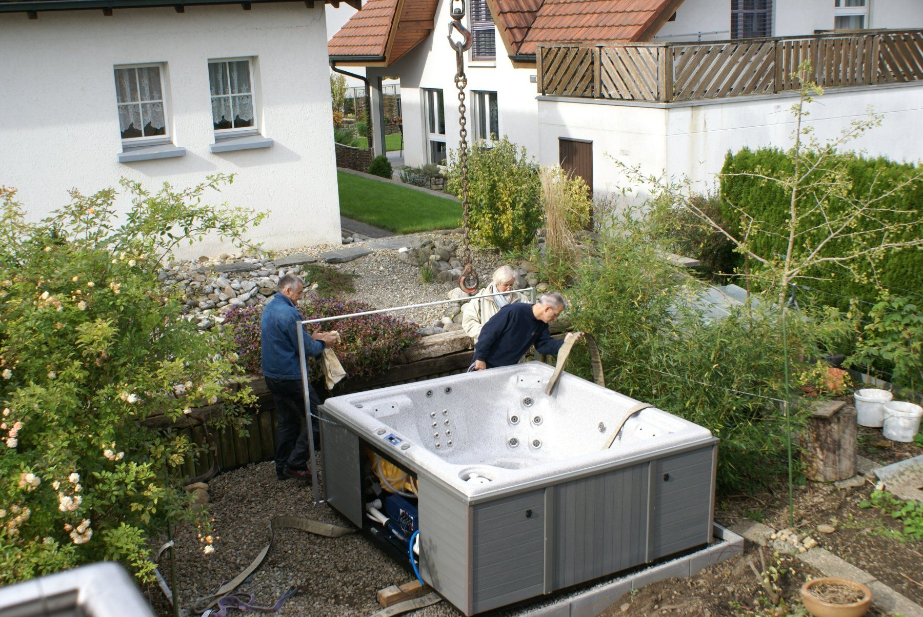 Bains à remous: Whirlpool – D'occasion à Niederwil AG par Reykaeppeli 5