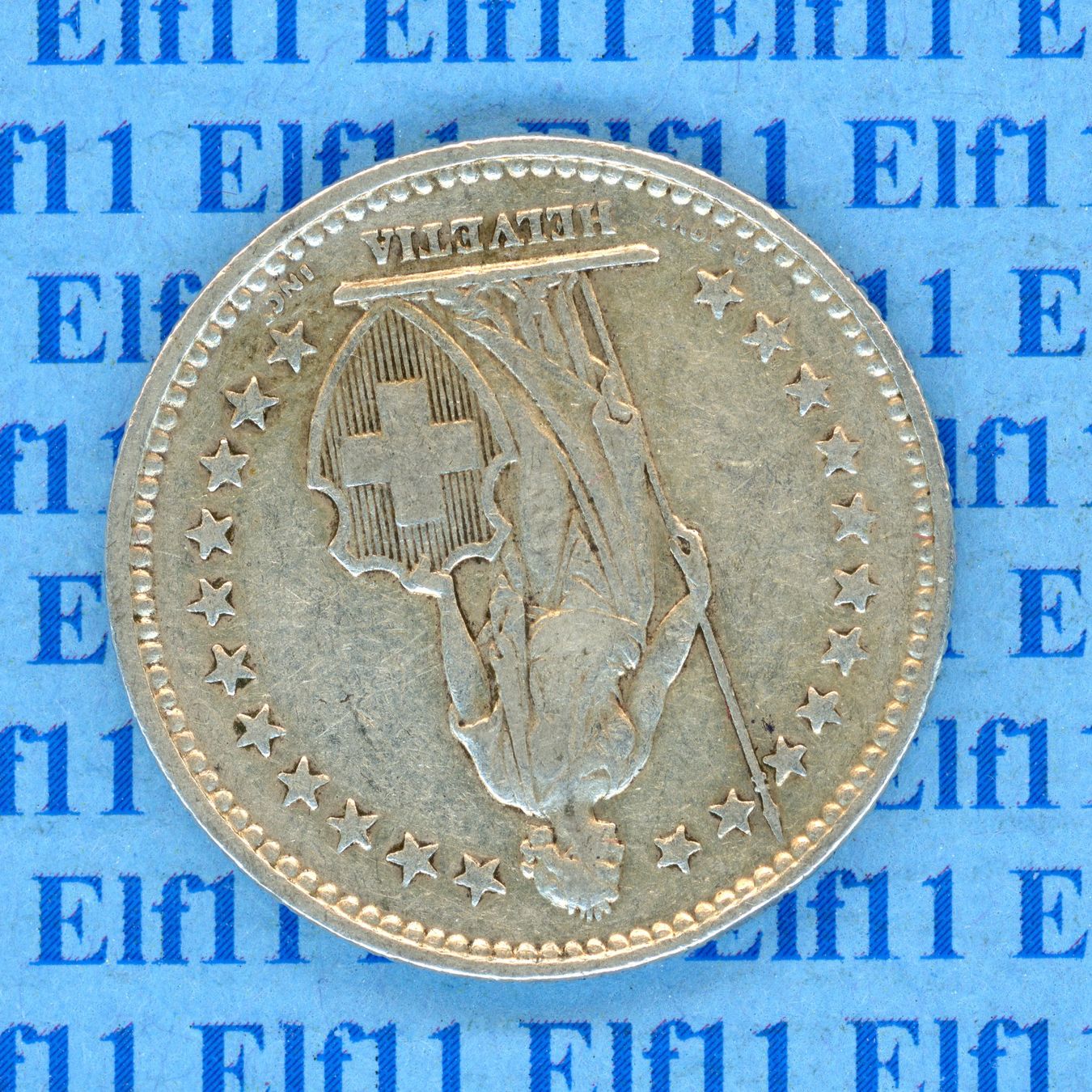 Tutti le monete: CHF___2.00 1912 -vz 2 Franken – Usato da Widnau venduto da Elf11 1